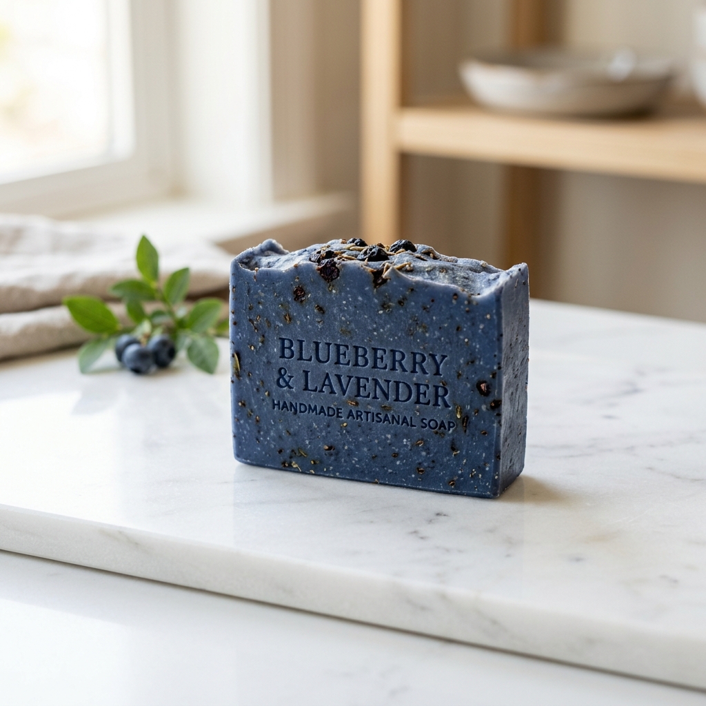 Olistic Blueberry Antioxidant Face Soap