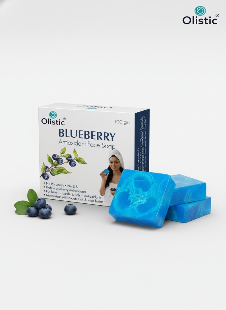 Olistic Blueberry Antioxidant Bathing Bar
